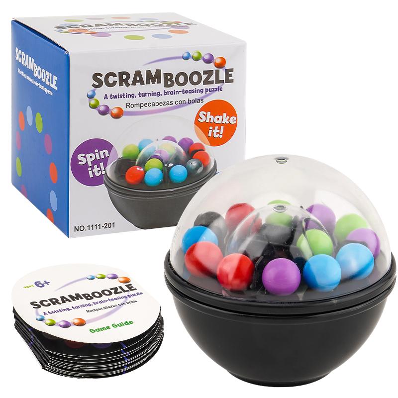 

Educational SCRAM BOOZLE Toy for - Memory Challenge, Cognitive Development, and Sensory Integration Training Children