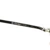 Great Cartier Glasses 2C Decor Two-Point Rimless Square Black Mens Used