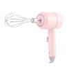 Electric Cordless Hand Mixer 3 Speed Kitchen Handheld Mixer 20W with Egg Beater for Baking