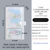 High Quality 3inch PP Collect Book Multi-pockets Frosted Interstitial Transparent Photo Album INS DIY Photo Card Holder Gifts
