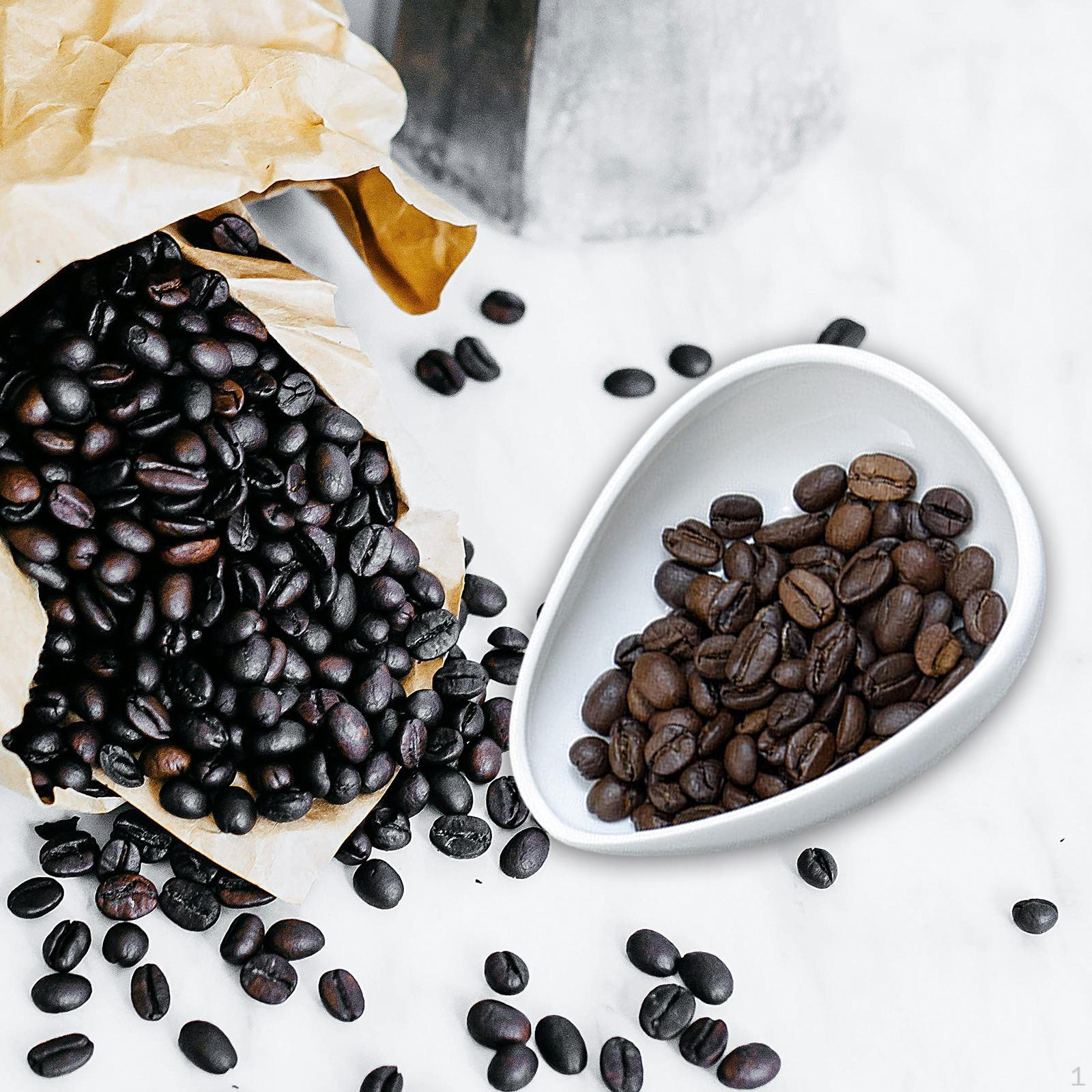 

Лоток для измерения кофейных зерен, контейнер для кофейных зерен, керамическая чаша для взвешивания белый