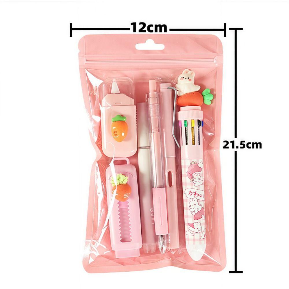 Non-repeating Gel Pen Portable Ballpoint Pen INS Pencil Eraser  School Prize