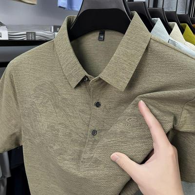 Günlük Yaka Kısa Kollu POLO Gömlek Yazlık Bol Her Şeyle Uyumlu Nefes Alabilen Tişört