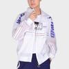 Li Ning Color Block Letter Print Sports Windbreaker Jacket Men Jacket White AFDP125-3