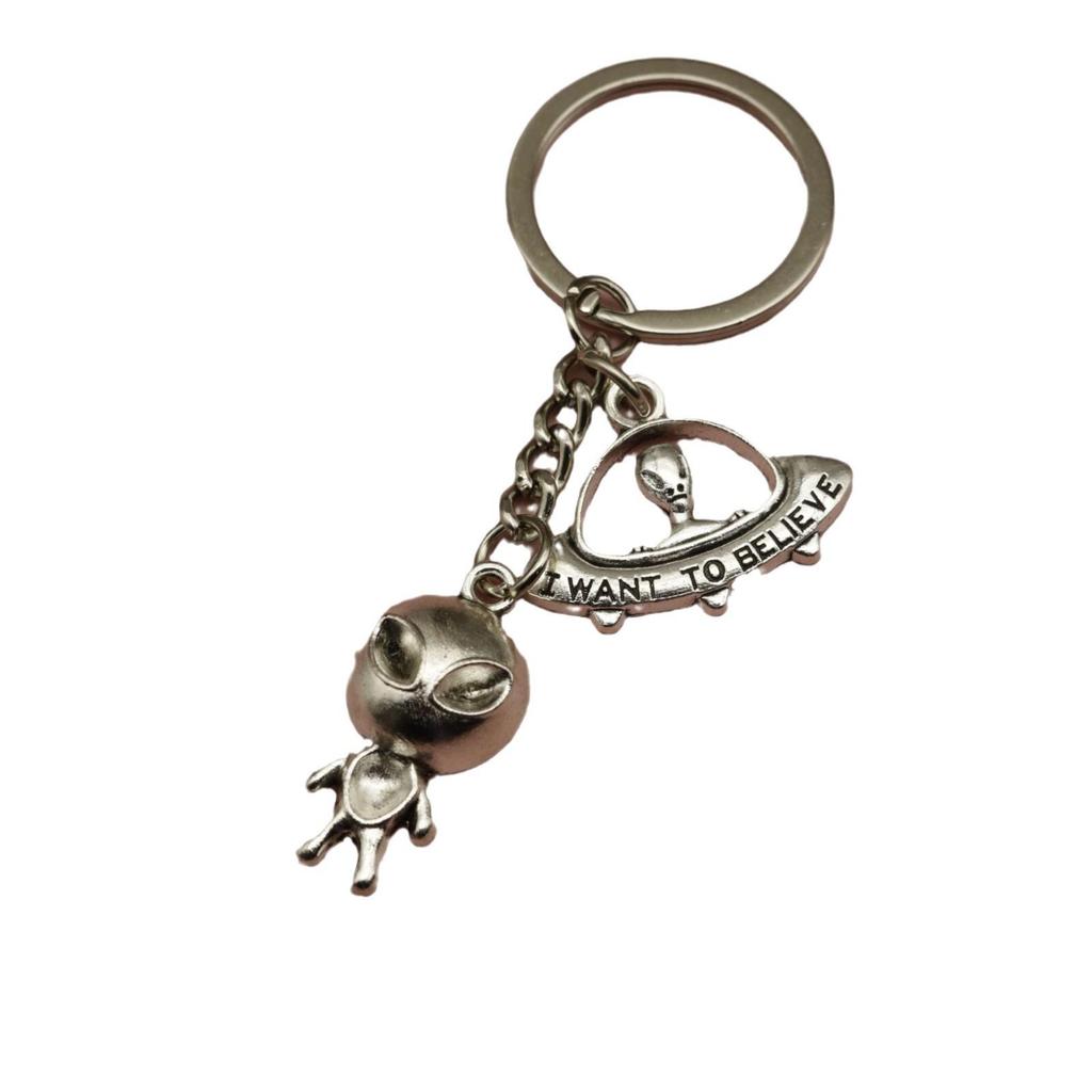 Xiyin UFO Alien Spacecraft Keychain Pendant - Hot Selling