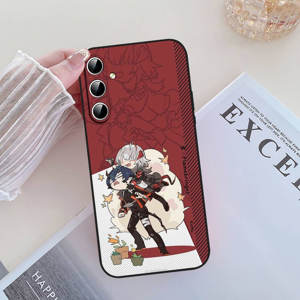 Game A-Arknights Phone Case For Samsung Galaxy S21 S22 S23 S24ULTRA S25ULTRA FE Ultra Plus5G A52S S26 Soft Cover