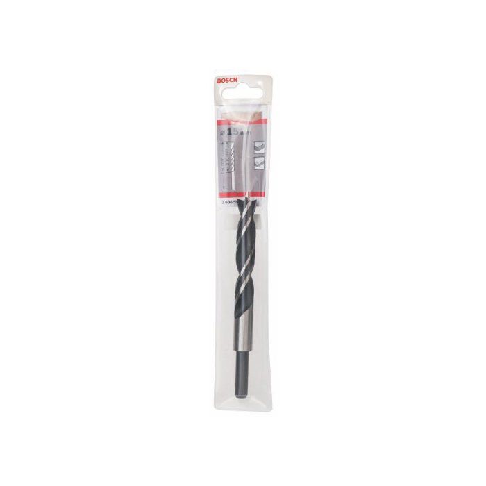 Foret hélicoïdal pour bois - BOSCH - 2608596312 - Diamètre 15mm - Longueur utile 100mm