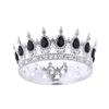 New Bridal Crown Headpiece - Exquisite High-end Wedding Birthday Party  and Cake Decoration - Bridal Hair Accessory - Round Crown Tiara