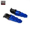 Motorcycles Accessories CNC Foot Pegs Rear Passenger Footrests Fit For Yamaha MT07 MT 07 MT-07 2014-  With Laser Logo