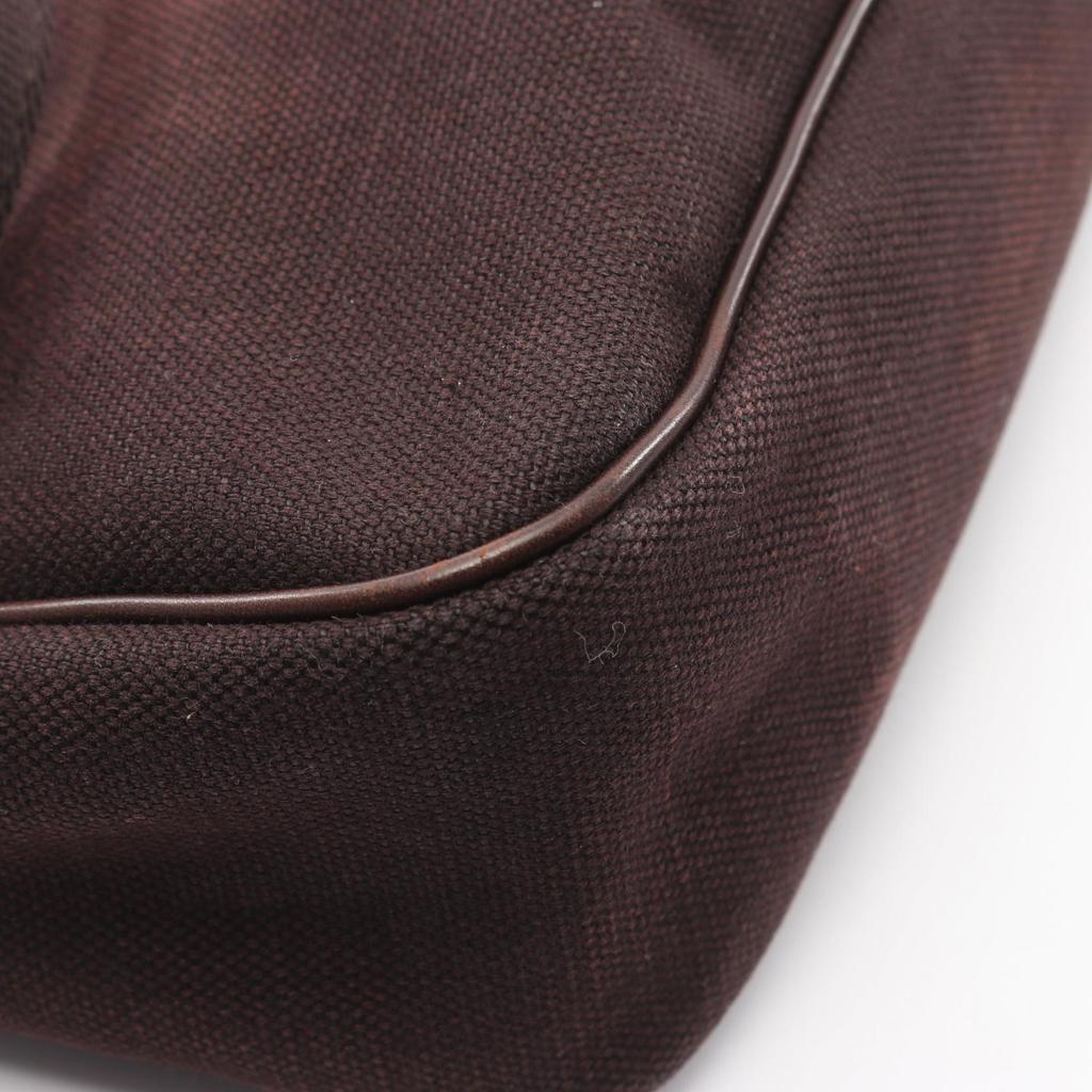 Used GUCCI Shoulder Bag 264219 canvas leather Brown Used Women