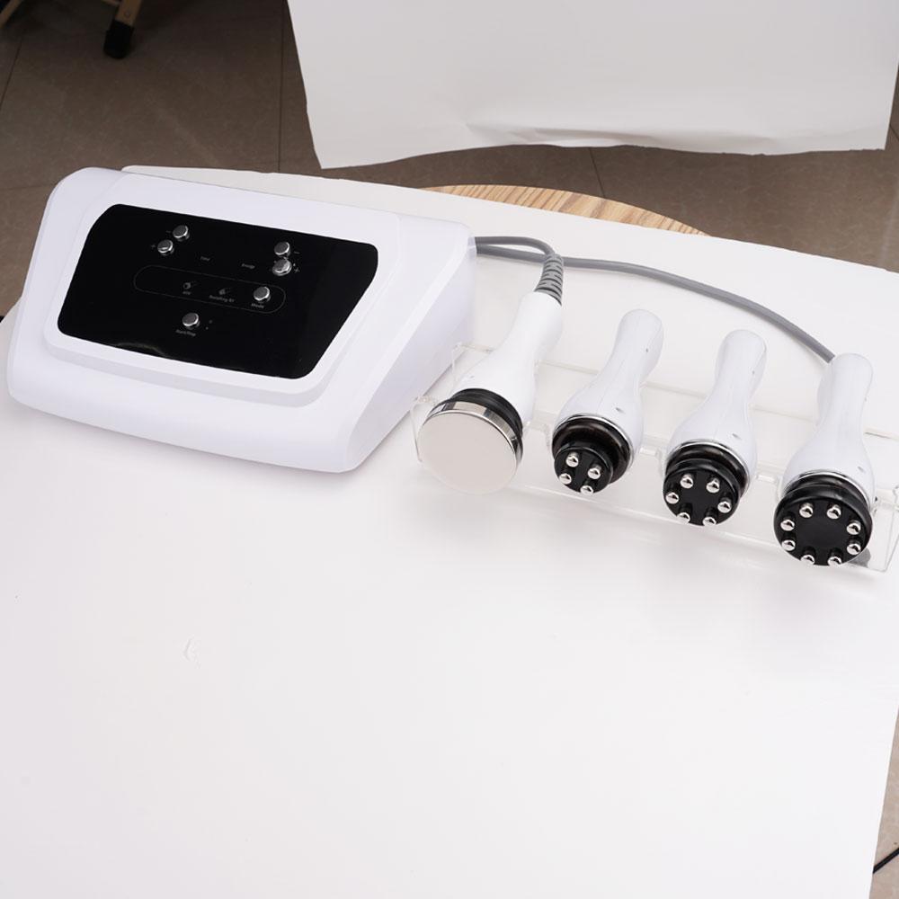 4 In 1 360° Rotating RF Ultrasonic Cavitation Slimming Skin Rejuvenation Machine