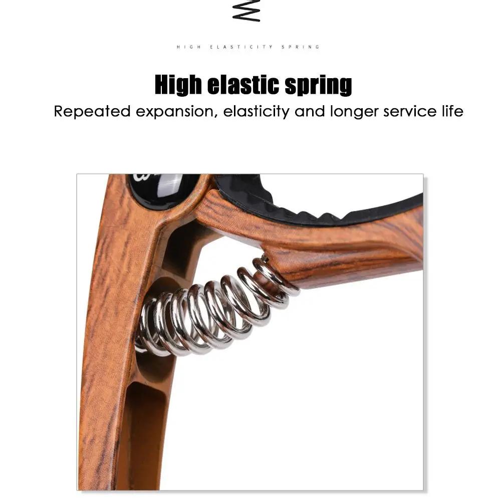 Metal Guitar Capo Adjustment Clip for Acoustic Electric Guitars Bass Ukulele Tone Adjust Tuning Clamp Capotraste Quick Change