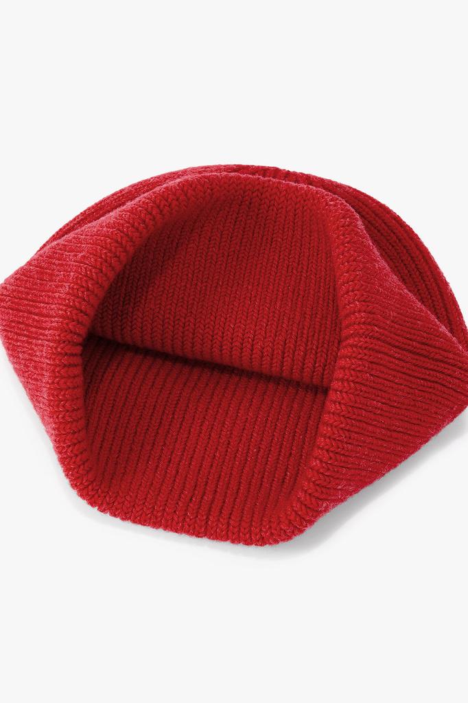 MAN ON THE BOON [Rototo] Seamless Beanie_Red 4715324107