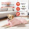 Winter Dog Four-Legged Coat Soft Long Plush Warm Anti-Shed Pet Cotton Jumpsuit For Small Medium Dogs