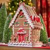 3D Christmas Gingerbread House Silicone Mold Chocolate Candy Cake Baking Mold DIY Christmas House Tree Fondant Decoration Tool