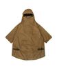 Oregonian Camper Fireproof Camping Parka Cotton (Wolf Brown) Poncho, Flame-Retardant (Size L)