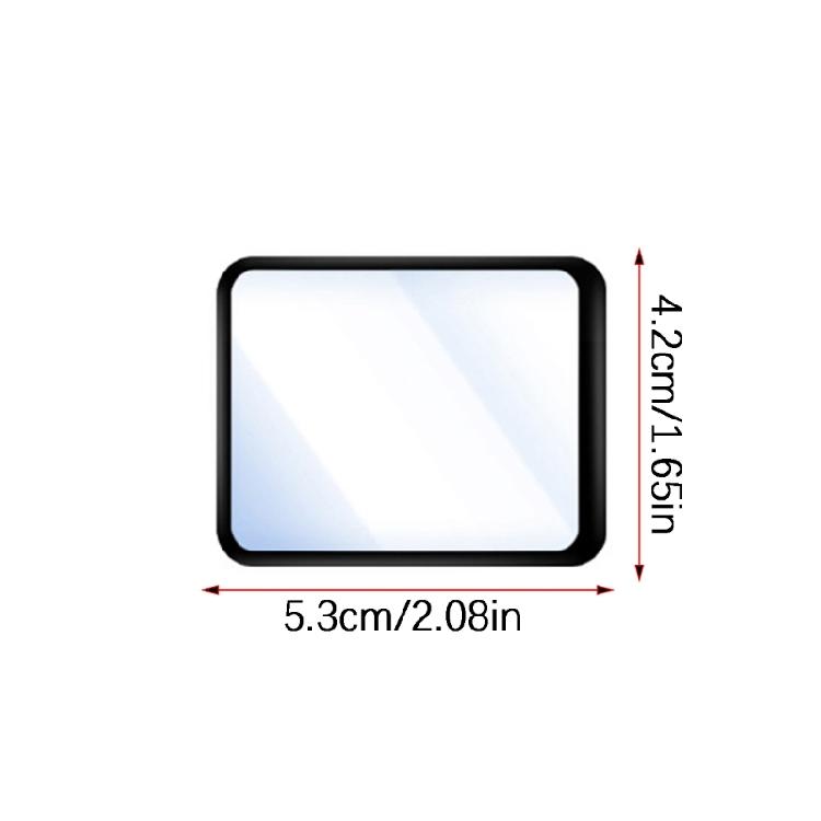 Protective Tempered Glass Film Kit for X6 Action Camera Screen, Tempered Glass Guard with Cleaning Wipes Dust Absorber