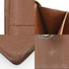 LOUIS VUITTON Porto Papie Zip Bi-Fold Wallet M61207 Brown Monogram canvas Women Used
