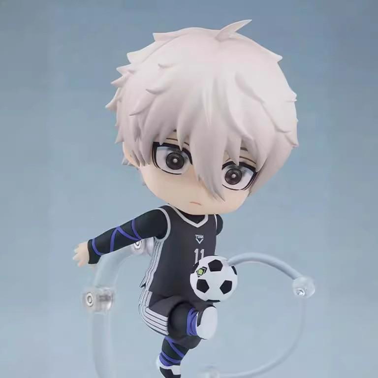 Anime Blue Lock Figurine Nagi Seishiro Isagi Yoichi Chigiri Hyoma Rin Itoshi Yoichi Isagi Action Figures PVC Model Toys