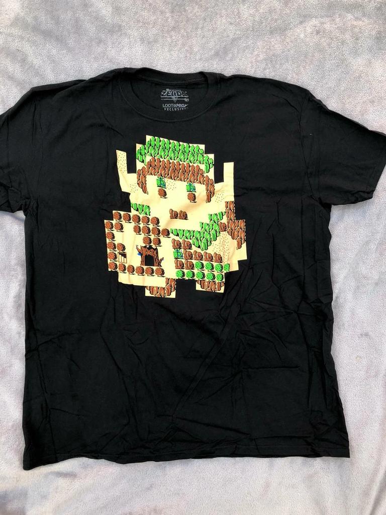 Bargain T-shirt The Legend Of Zelda Black