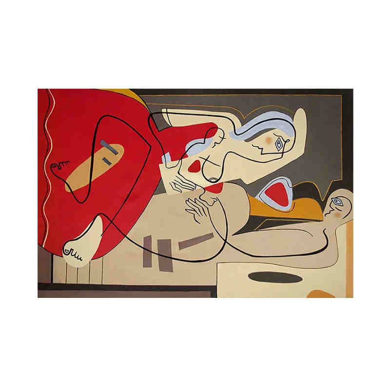 Modern Abstraction Carpets for Living Room Nordic Decor Home Decoration Bedside Rugs Non Slip Sofa Coffee Table Porch Floor Mat