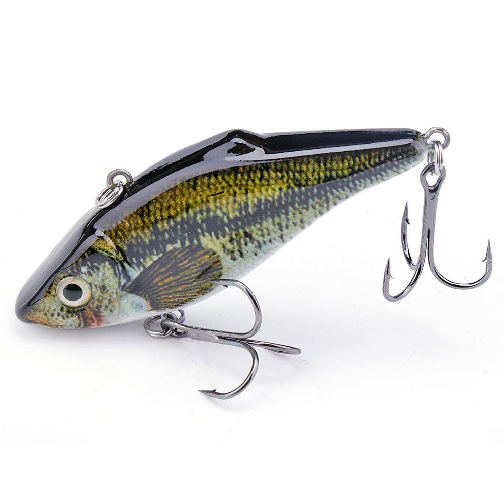 

Брязкальце та VIB для зимової рибальської снасті 70 мм 13 г тонучі воблери для щуки судака віб приманки для риболовлі кренкбейт 70mm 13g