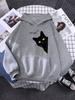 Hoody Big Black Cat Personality Print Hoodie Womens Streetwear Warm Hoodies For Girls Fashion Winter Women Sweatshirt And Hoodie
