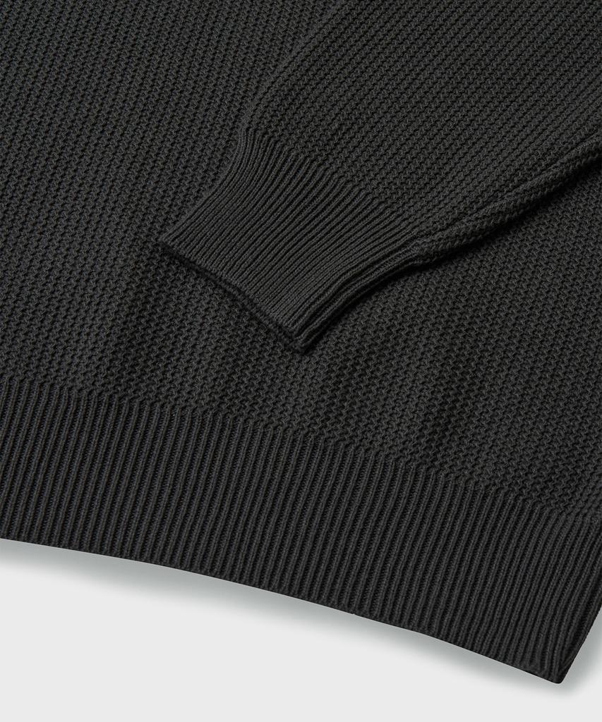 Beulaendideu Hard Twist Lounge Polo Knit [Graphite]