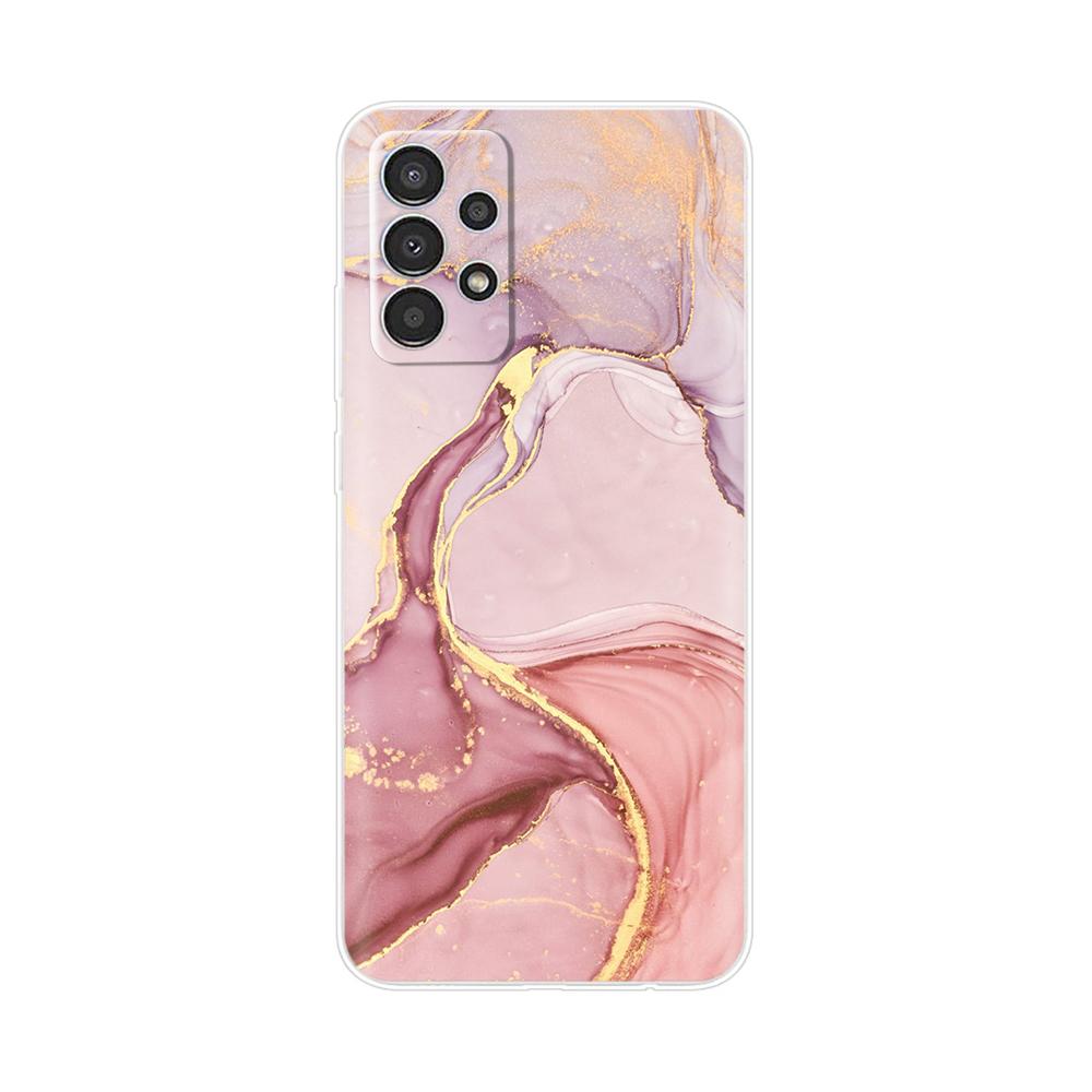 For Samsung Galaxy A52 Case A52S A72 A32 Cover Cute Flower Clear Soft Phone Back Cover For Samsung A 72 32 52 Fundas Transparent