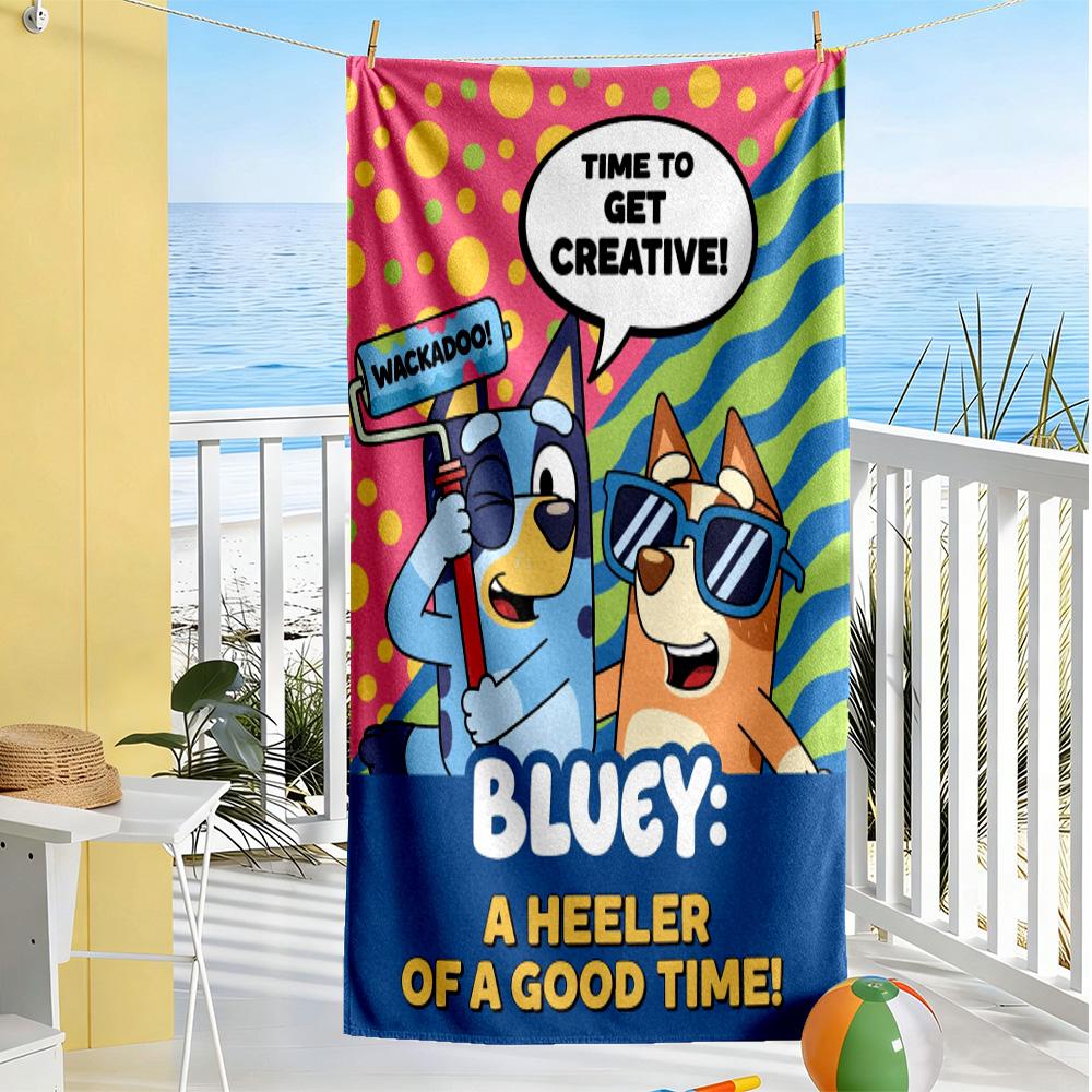 Halloween Fun Parade Beach Towel Quick-Dry Soft Microfiber Comfortable Lightweight