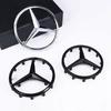 2025 For Mercedes-Benz 1pcs 52mm 57mm Car Steering Wheel Badge Emblem Sticker Auto-Styling For Mercedes Benz A B C E S Class GLA