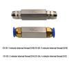 Pneumatic Air Compressor Check Valve Connector for Gas Backflow Prevention