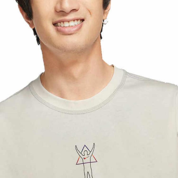 Nike Sportswear T Shirt Men's Light Beige DD1413-901
