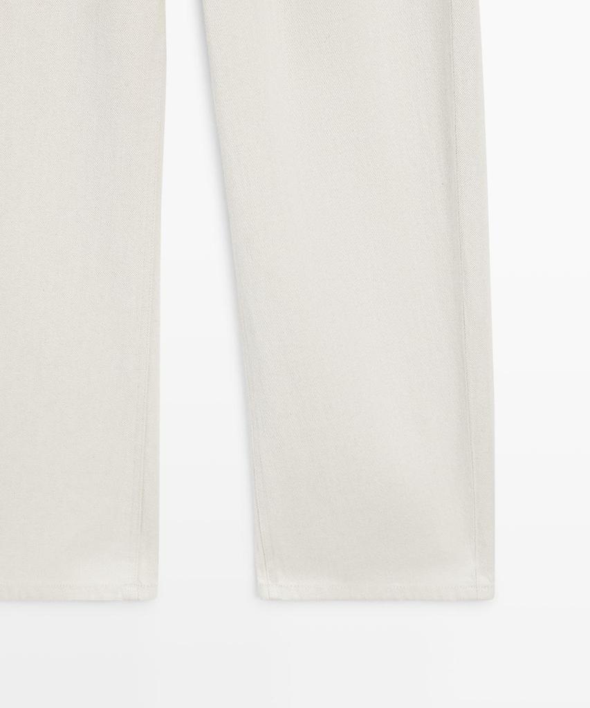Masimodutti High-Rise Barrel Fit Jeans