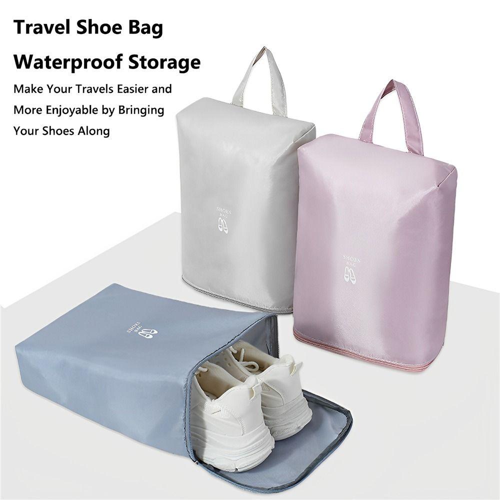 Waterproof Shoe Storage Bag Large Capacity Dustproof Organizer  for Travel Storage Solution