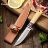 Stainless Steel Boning Knife Wooden Handle Cooking Knife Kitchen Accessories Paring Knife Meat Cleaver