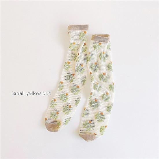 

Летние сетчатые детские носки универсального размера детские носки ультратонкие зеленые свежие детские носки дышащие и удобные в носке