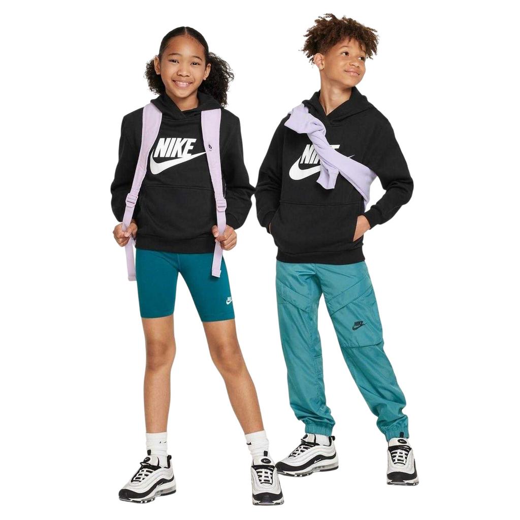 Nike Childrens/Kids Club Logo Fleece Hoodie