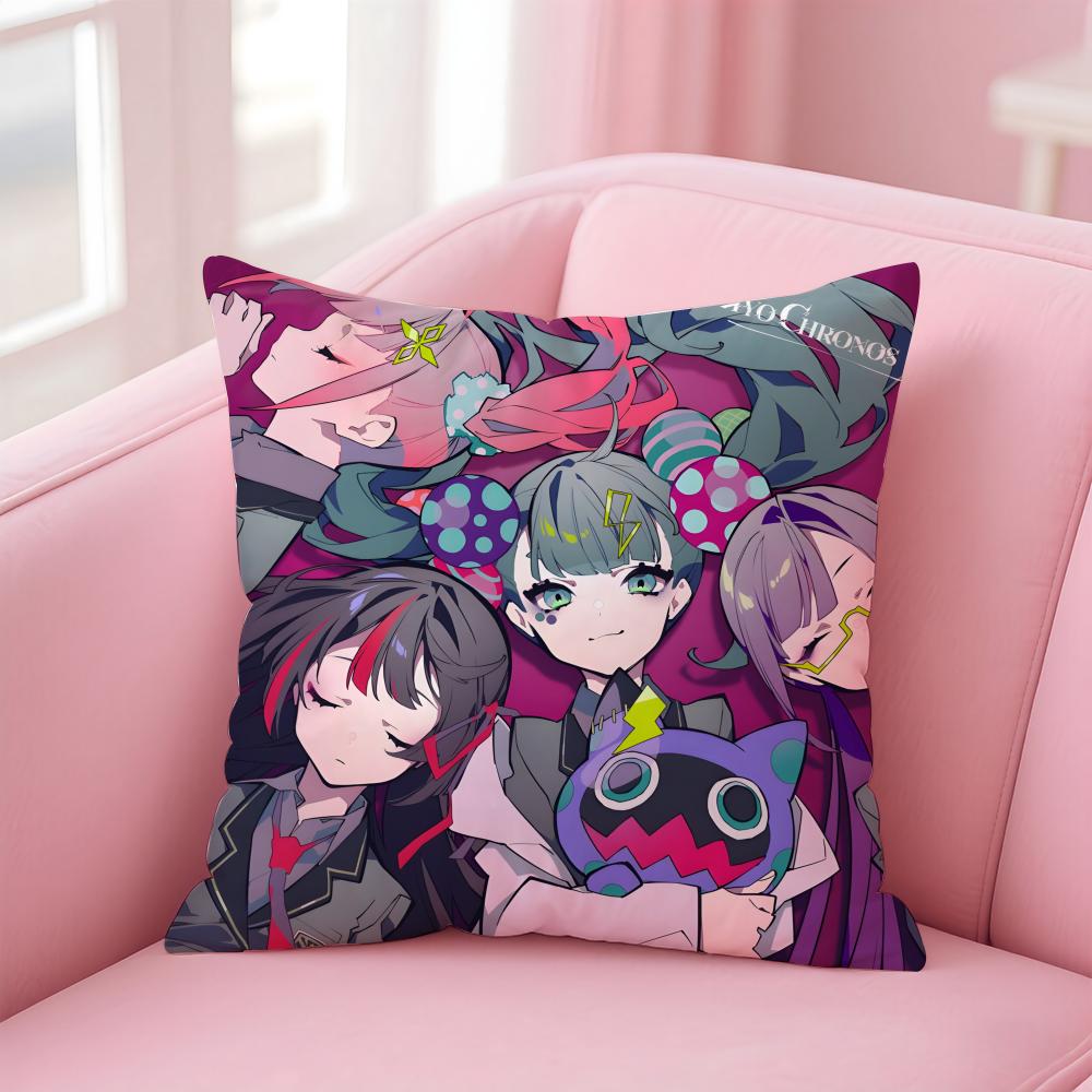 T-TOKYO C-CHRONOS Game Cushion Cover Home & Car Multi-Scene Pillow Cover - Reversible, Soft & Durable for Daily Use
