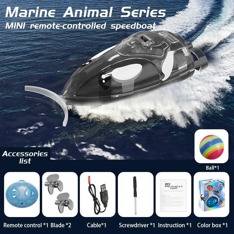

Jjrc Small Rc High Speed Stunt Boat Sphere 360 Rolling Remote Control Ship Electric Speedboat Kids Toycompetitive Multiplayer Game
