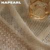1PC NAPEARL Fashionable and Minimalist Solid Color Textured Soft Sheer Curtain Tulle for Living Room Bedroom Window Sheer Curtain For Home Decor