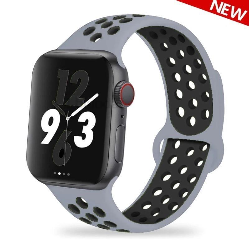 Silicone band For Apple Watch 11 strap 44mm 40mm 45mm 41mm 42mm 46mm correa bracelet iWatch Series 10 8 SE 3 6 7 9 Ultra 2 49mm