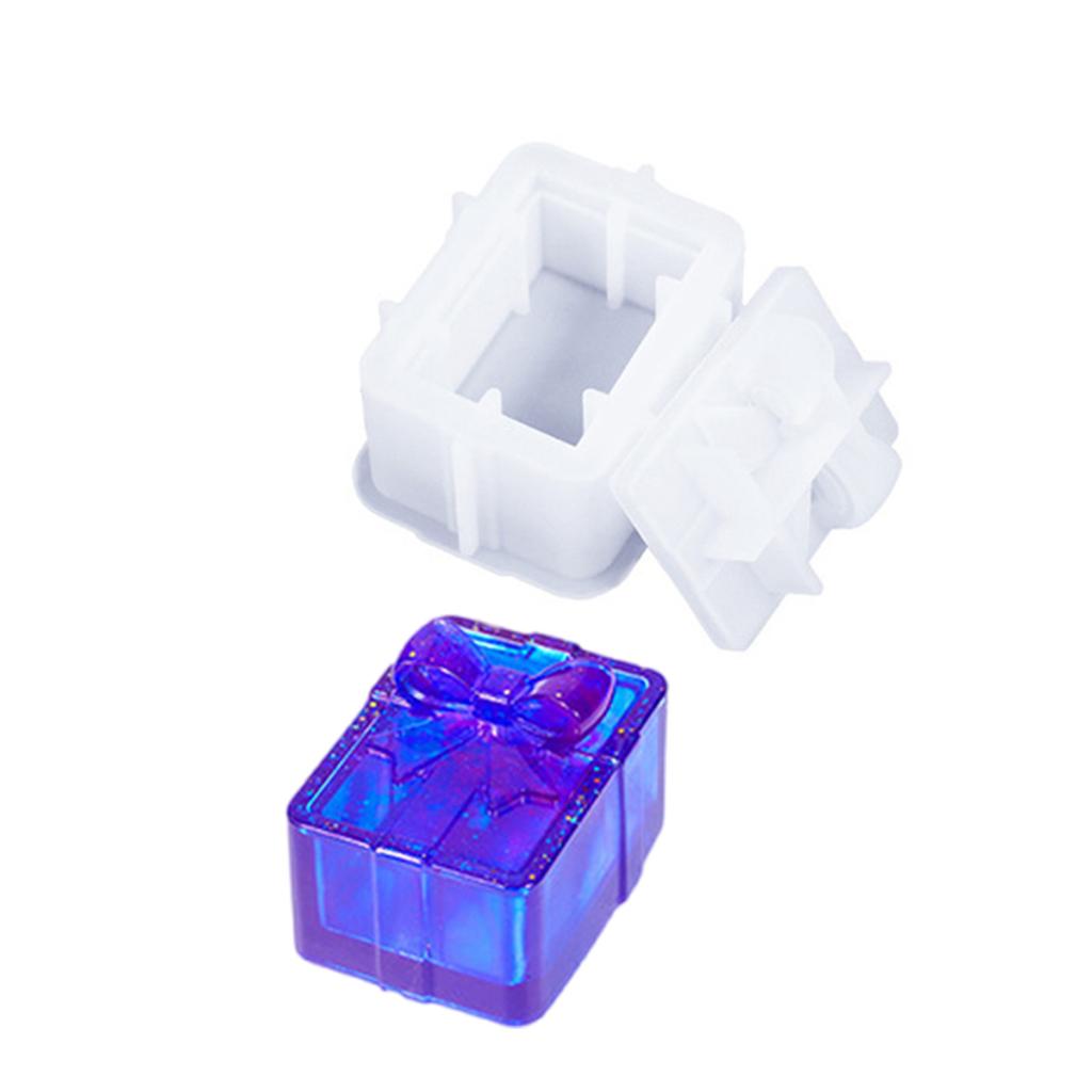 Silicone Mold for Storage Box Candle Jar Jewelry Holder Mould High Temperature Resistant Accessory Organizer Mold