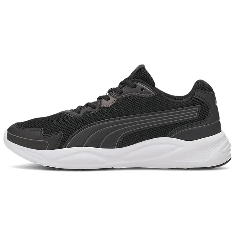 Puma 90s Runner 'Nu Wave - Black' (Unisex) Black / Black / Ultra Grey / White Running Shoes 373017 01