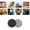Pack of 30 Wet Dry Polishing Sandpaper Discs Abrasive Sheets Carbon Silicon Materials for Automotive Metal Woodworking