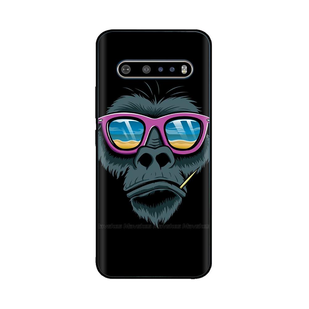 Für LG V60 ThinQ Hülle 6,8" Weiches Silikon TPU Handyhülle Funda Für LG V60 ThinQ 5G V 60 Rückseite lgV60 ThinQ coque Bumper Schale