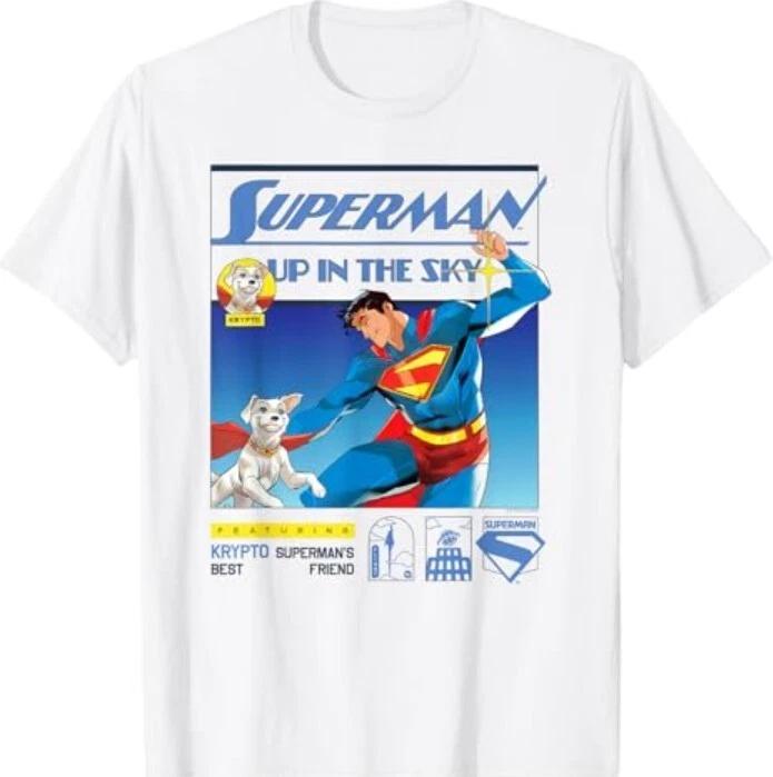 Up In The Sky Featuring Krypto Poster T-Shirt L