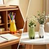 Quirky Cute Kitten Resin Vase Desktop Animal Shaped Flower Holder Home Office Desk Decor Unique Gift