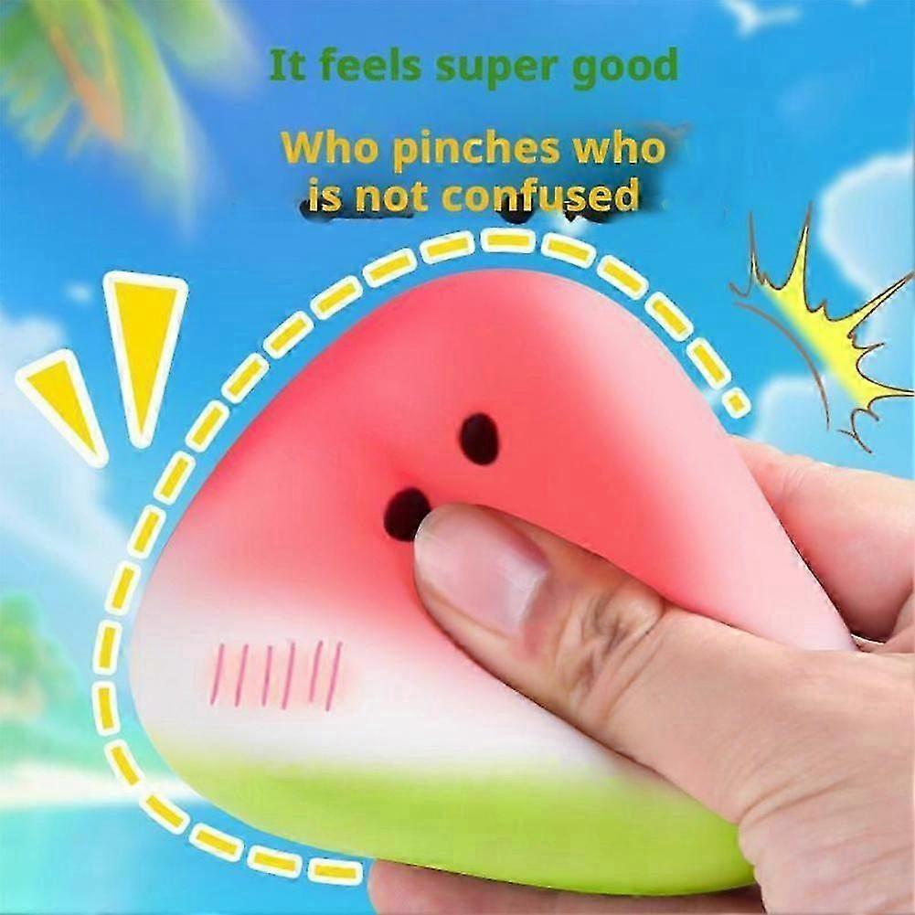 Summer Cute Watermelon Squeeze Toys Slow Rising Collection
