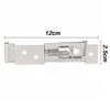 Stainless Steel Trailer License Plate Holder Camping RV License Plate Cover Holder Car Frame Bracket Fixture Car Accessories License Plate Covers